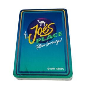 5 for $25| 1994 Joe's Place Camel Cigarettes Tell em Joe Sent You! Playing Cards